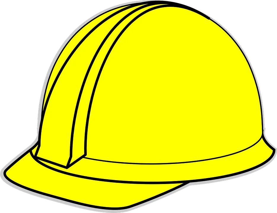 Yellow Hard Hat for Safety