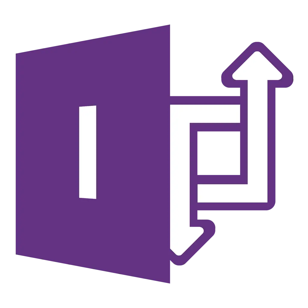 Purple Arrow Sign