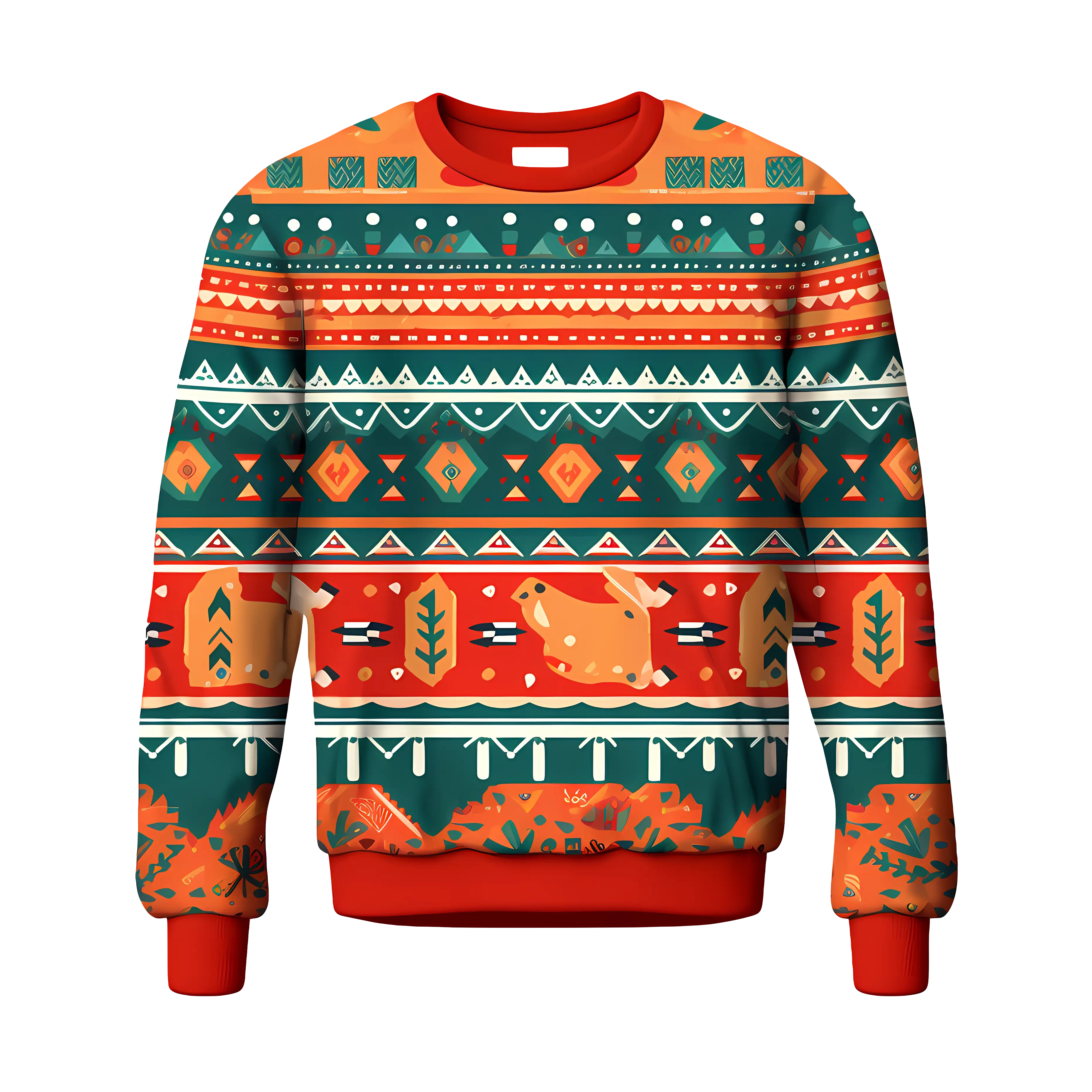 Festive Knit Sweater for Holiday Season