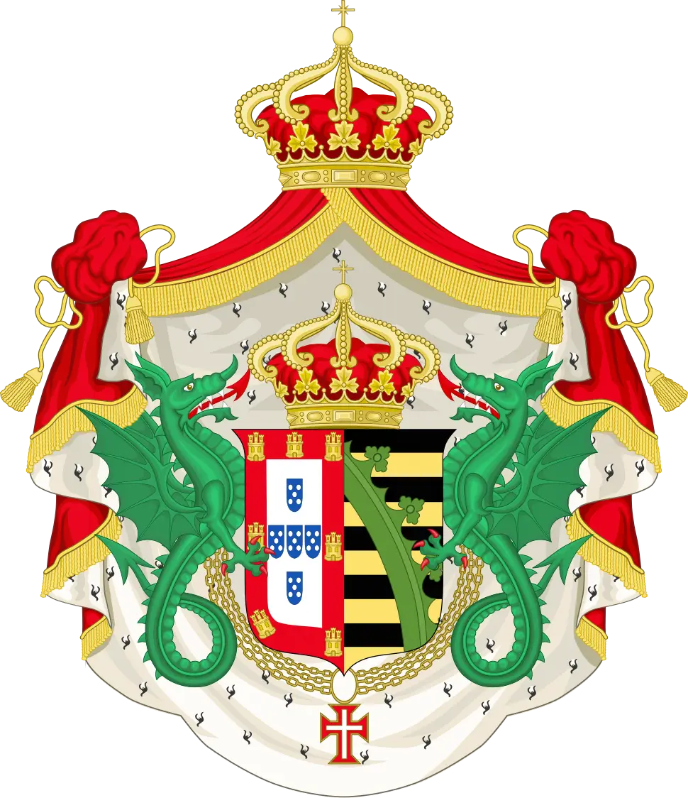 Royal Coat of Arms with Dragons