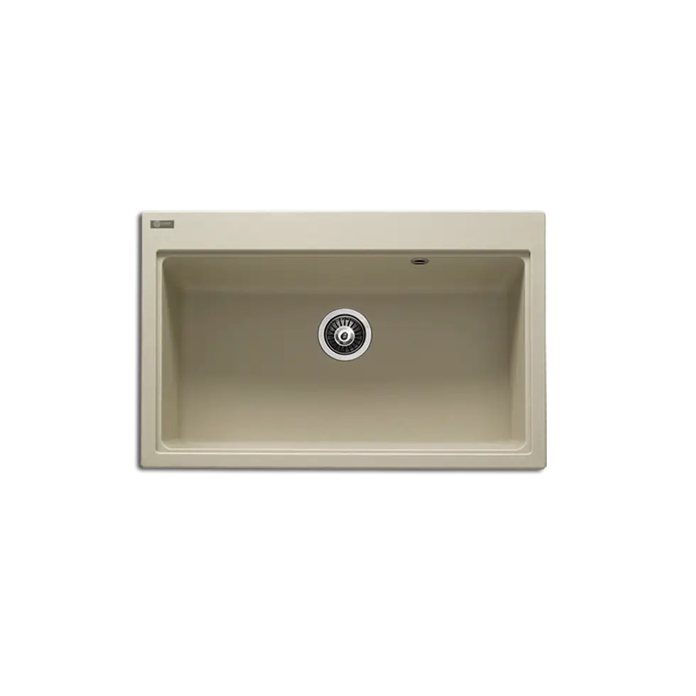 Beige Kitchen Sink in Minimalist Design