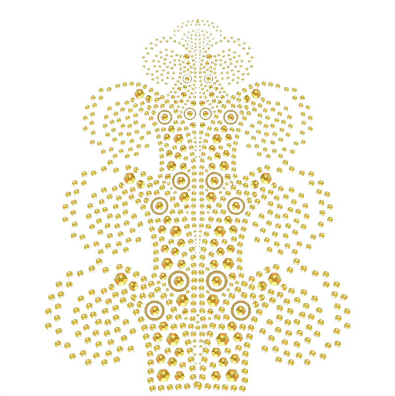Golden Decorative Pattern