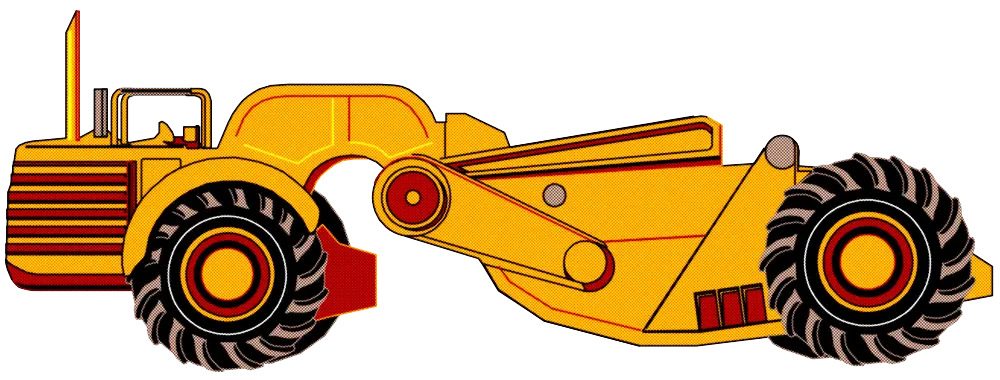 Construction Bulldozer Illustration