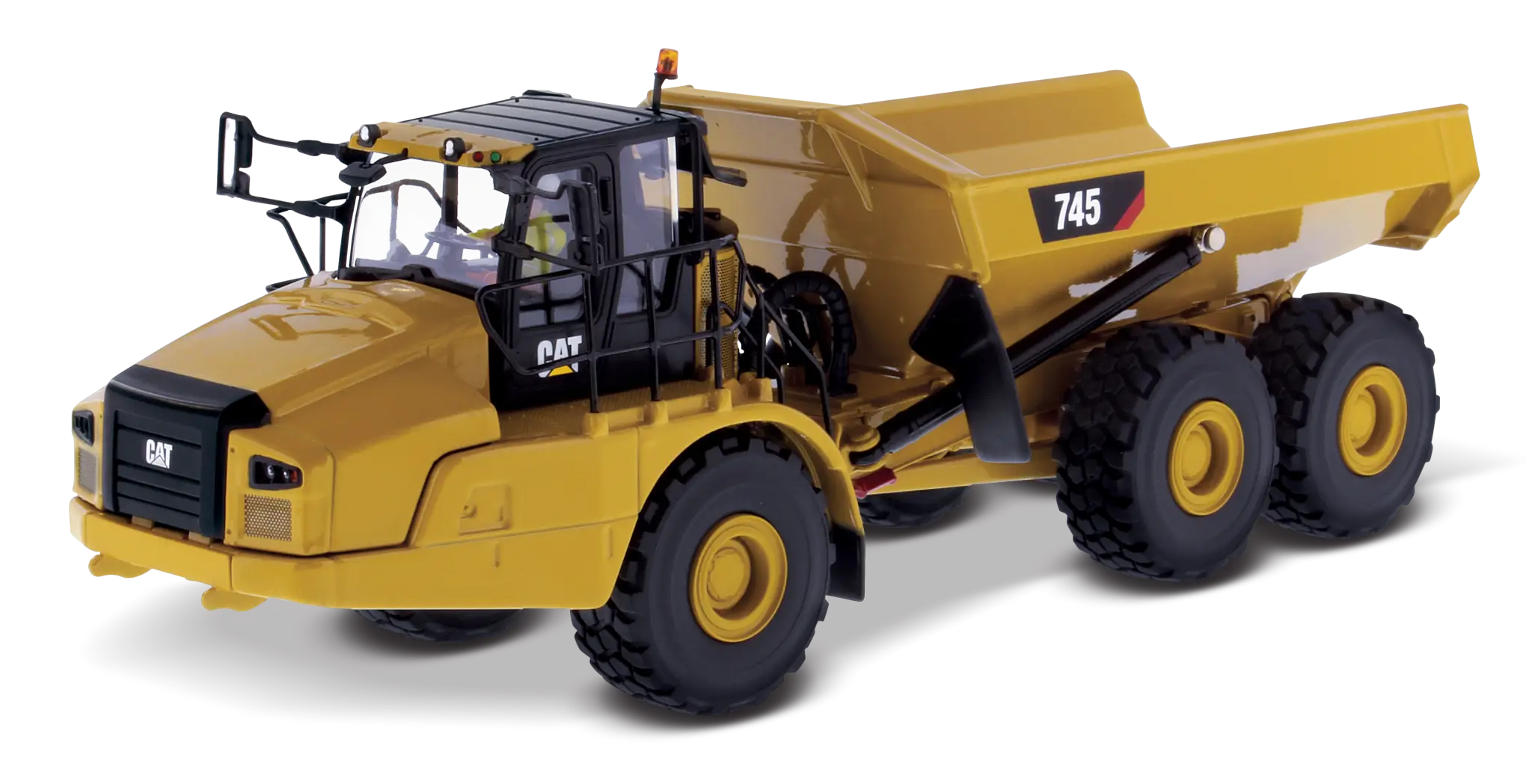 Yellow Dump Truck for Construction