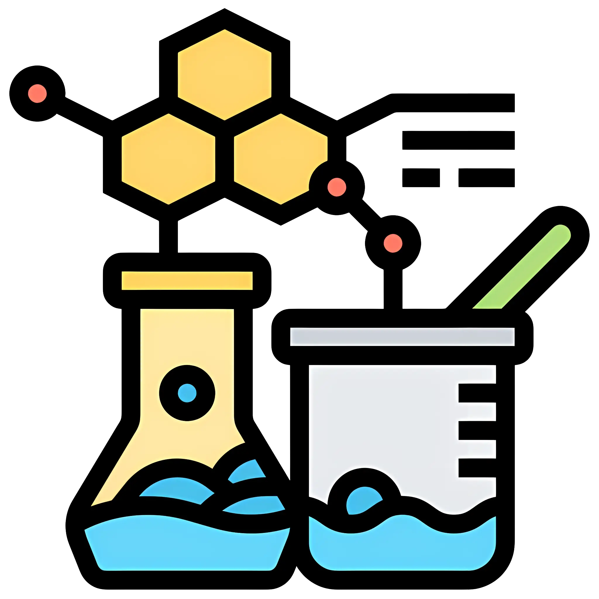 Science Equipment Illustration
