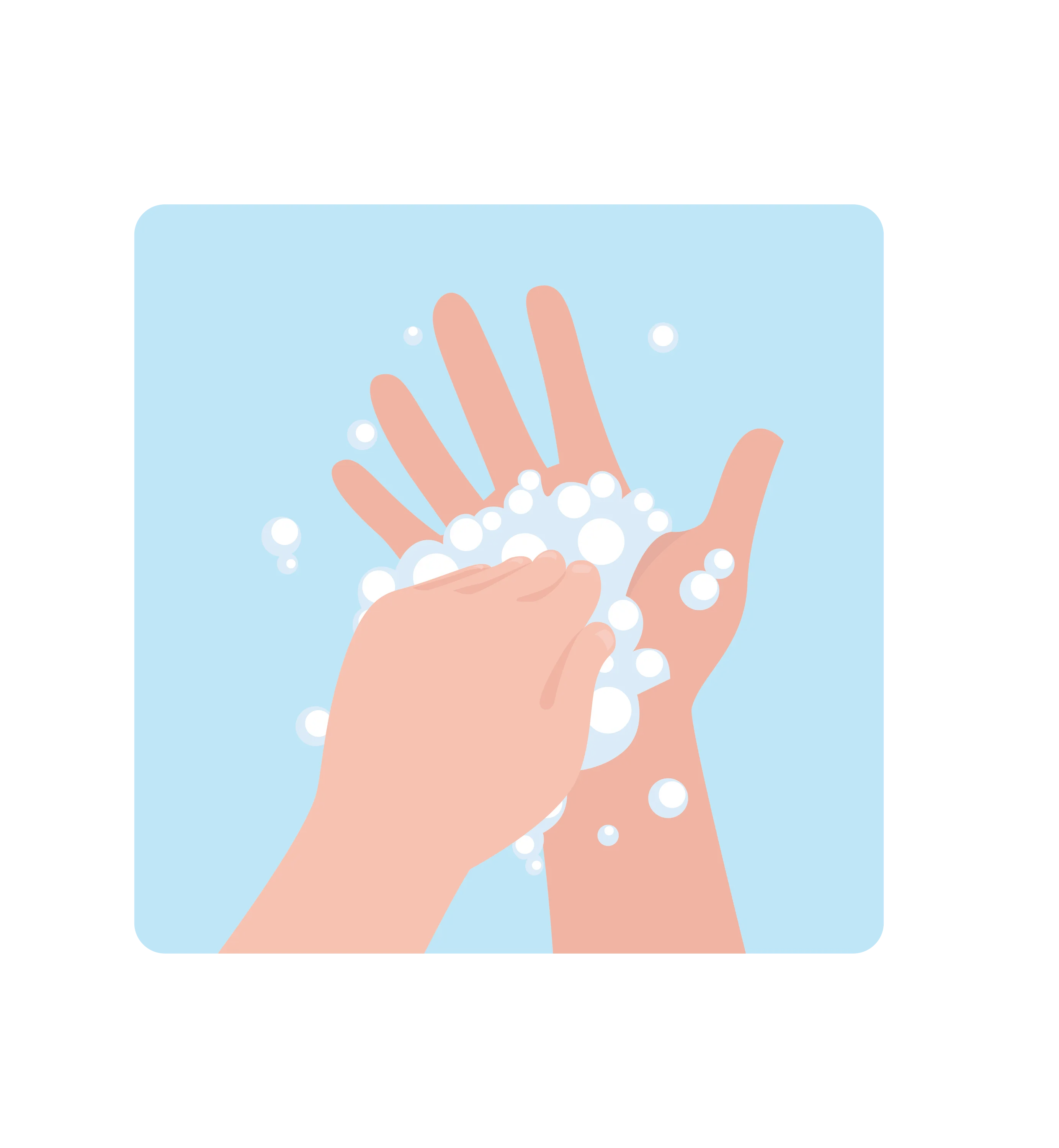 Hand Washing with Soap