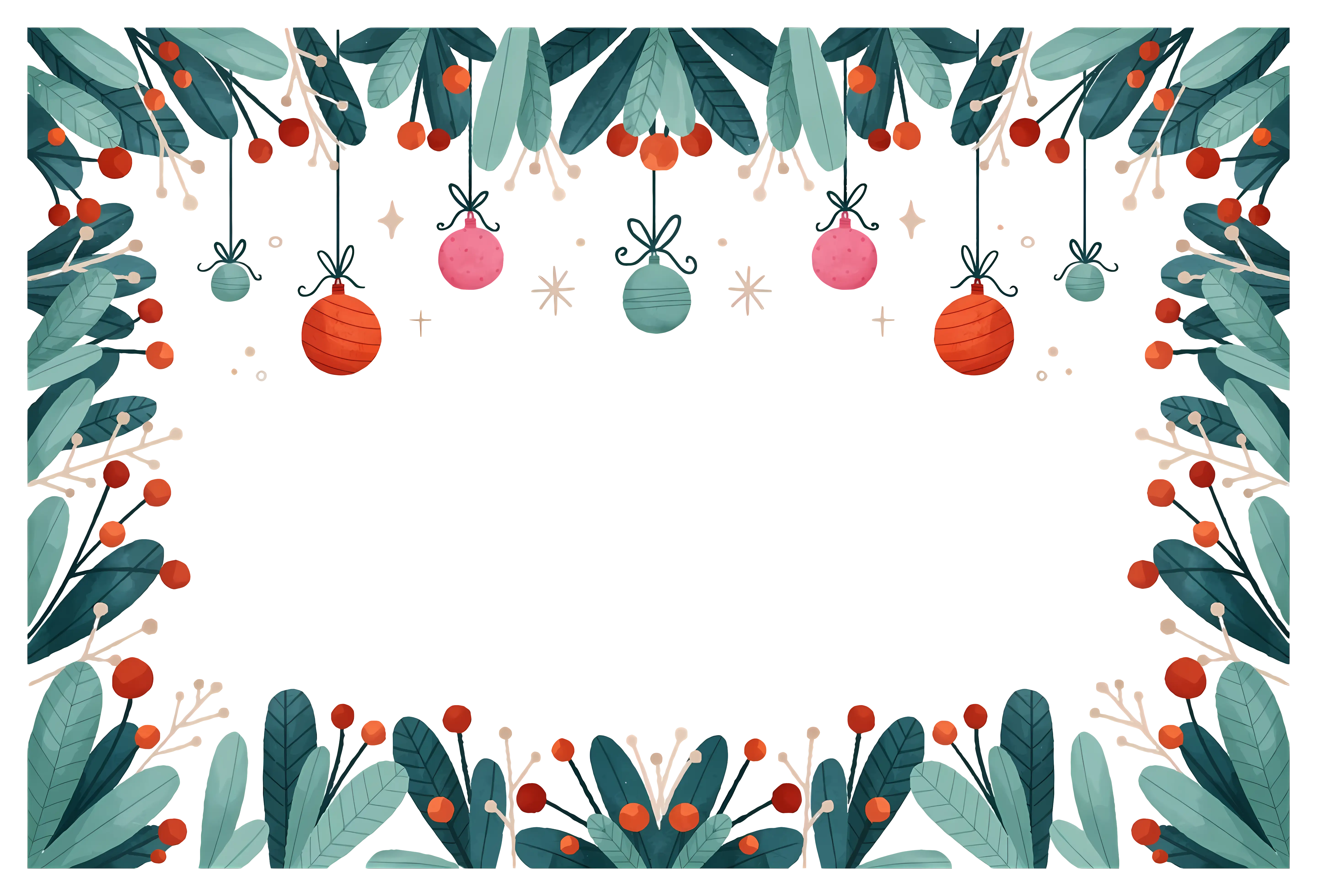 Festive Decorative Frame