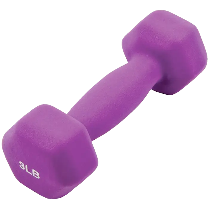 Purple Dumbbell for Exercise