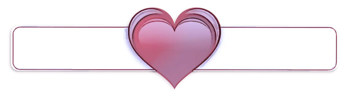 Heart Decoration with Banner for Valentine