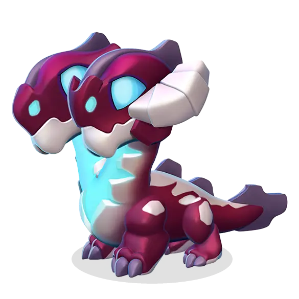 Cute Two-Headed Dragon