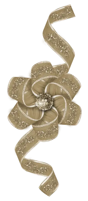 Ornate Gold Ribbon