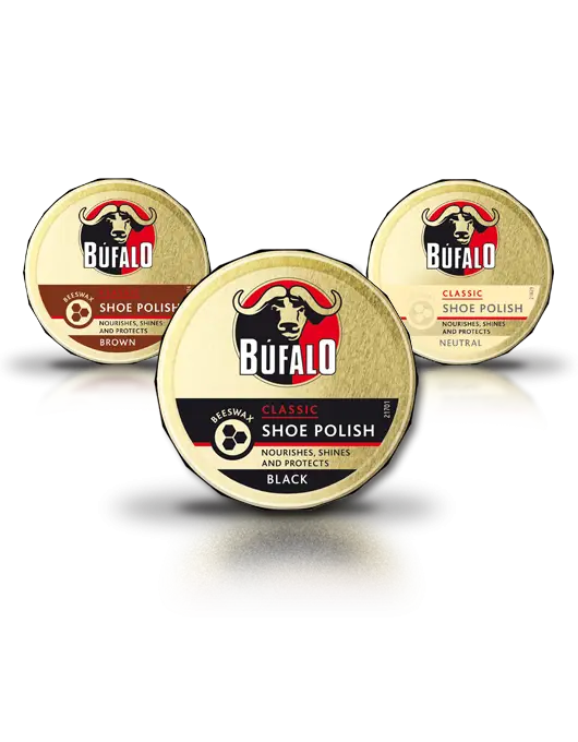 Bufalo Shoe Polish Set for Leather Care