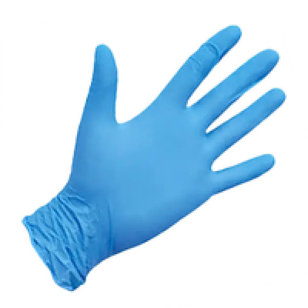 Blue Disposable Latex Glove for Protection