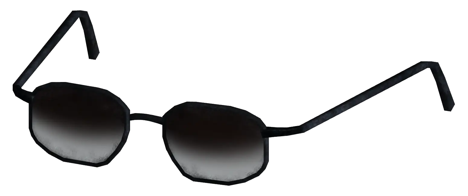 Black Angular Sunglasses