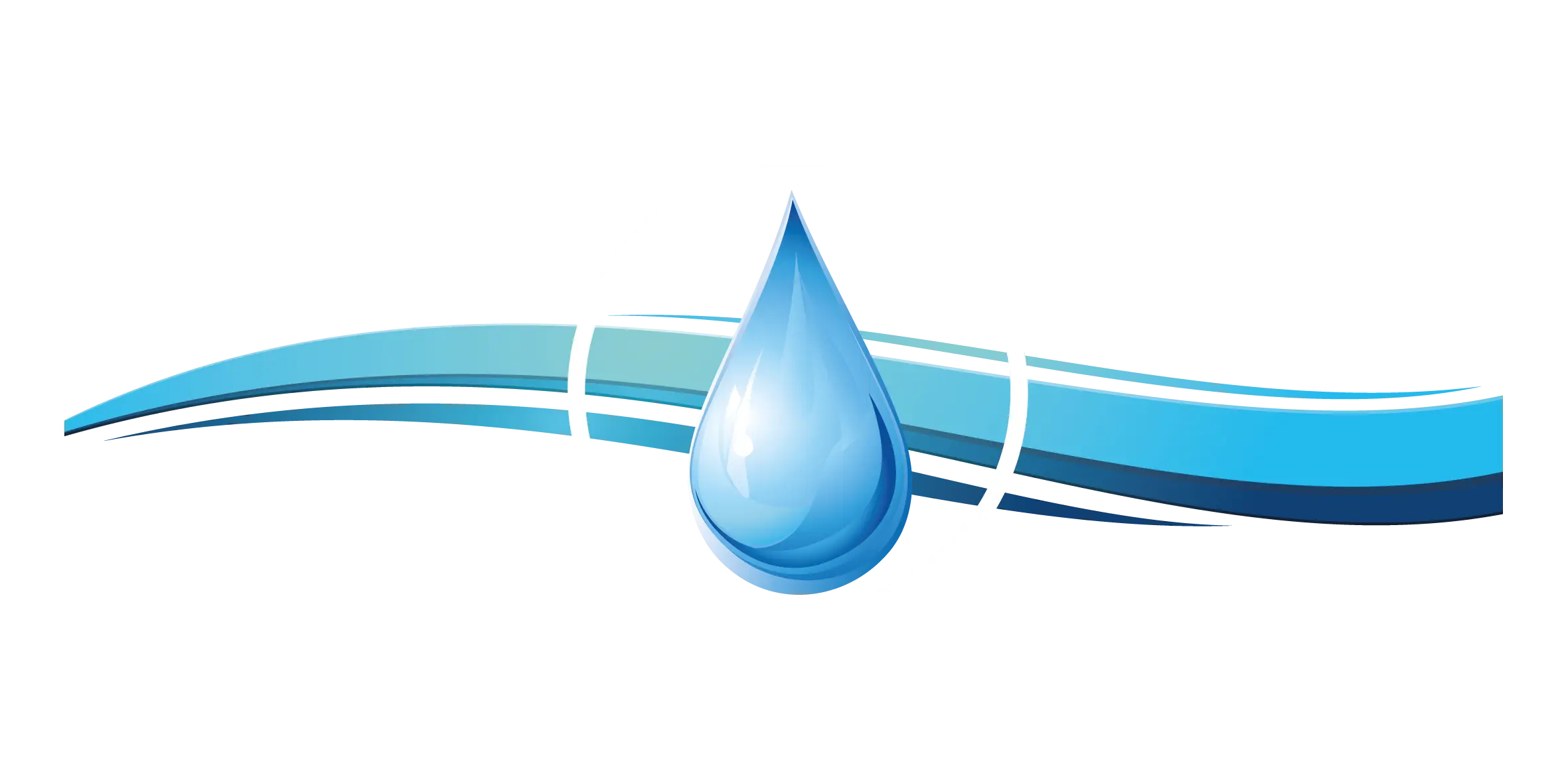 Blue Water Drop Illustration