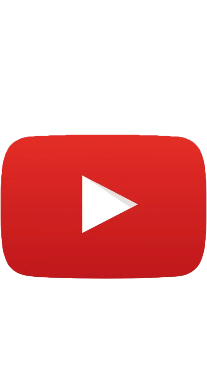 Red YouTube Play Button Logo Design