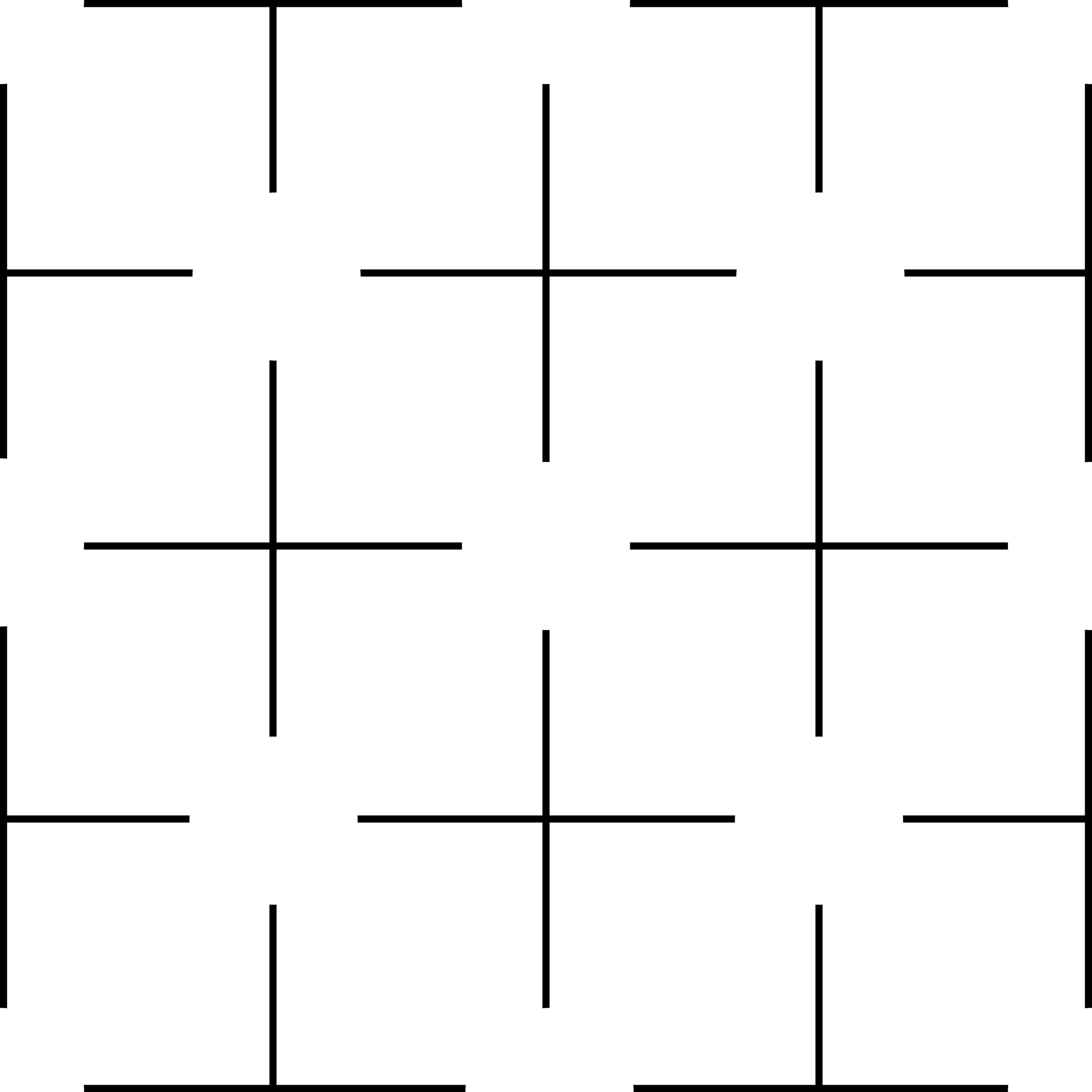 Grid Pattern with Crosses