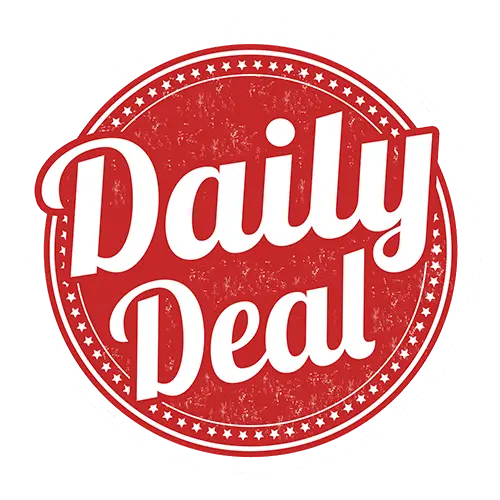 Red Daily Deal Stamp