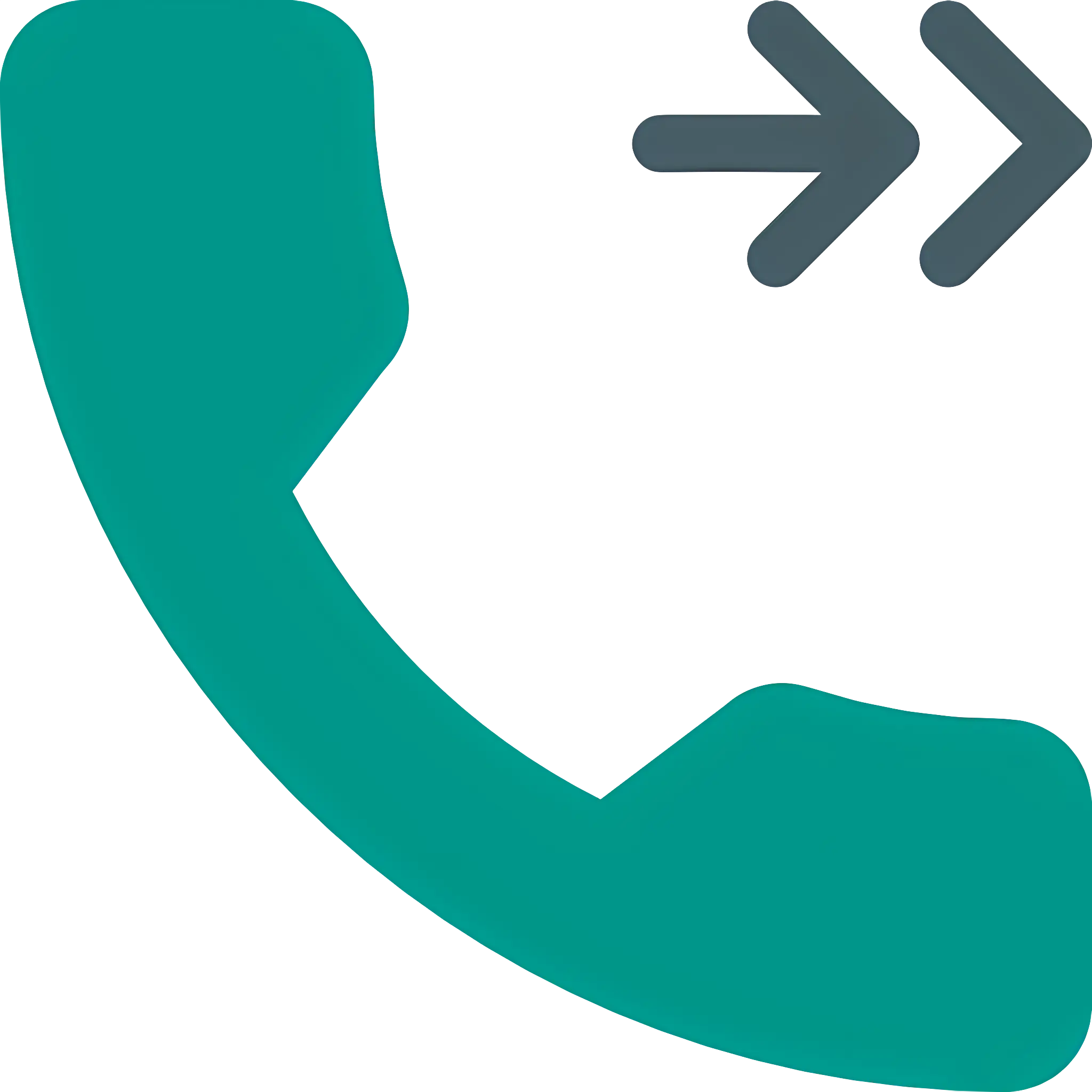 Call Forwarding Symbol Icon