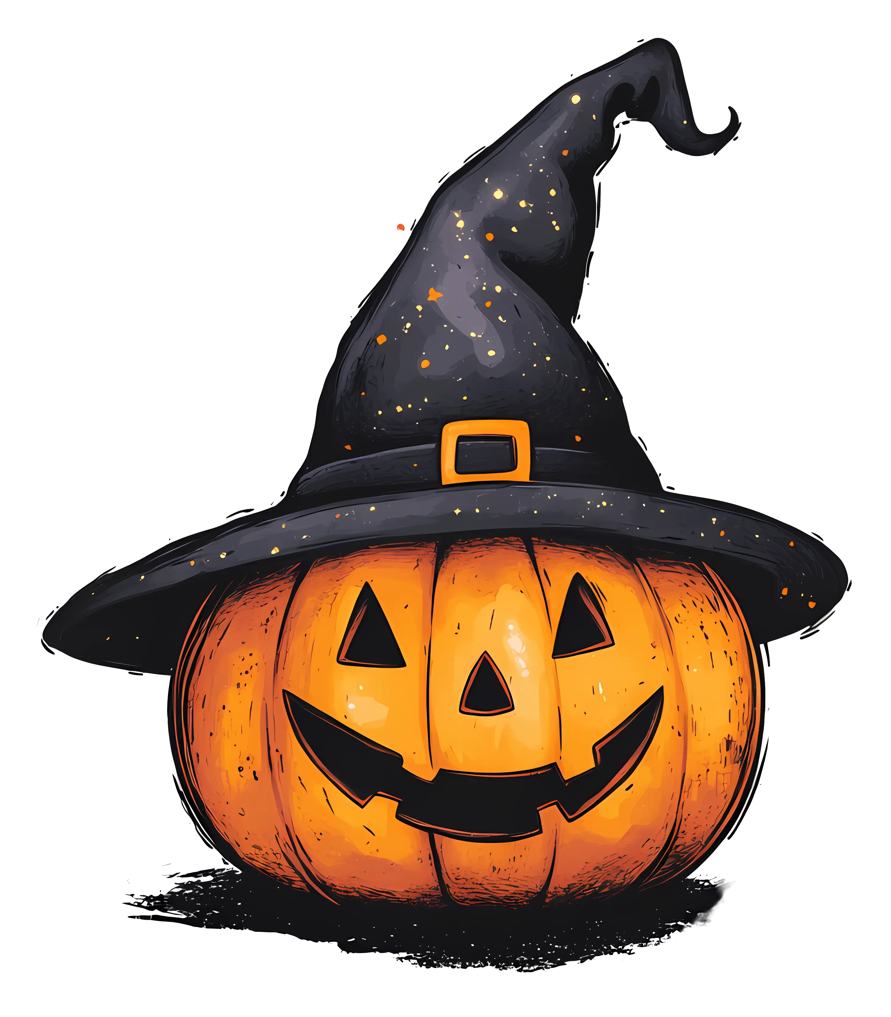 Pumpkin Witch for Halloween