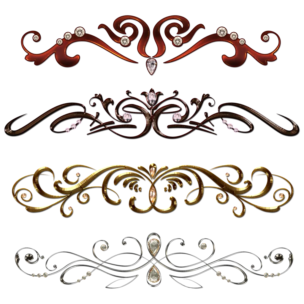 Elegant Decorative Elements