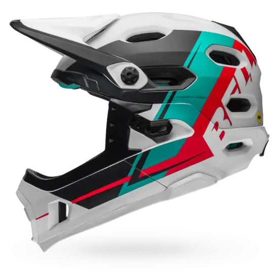 Full-Face Colorful Bicycle Helmet