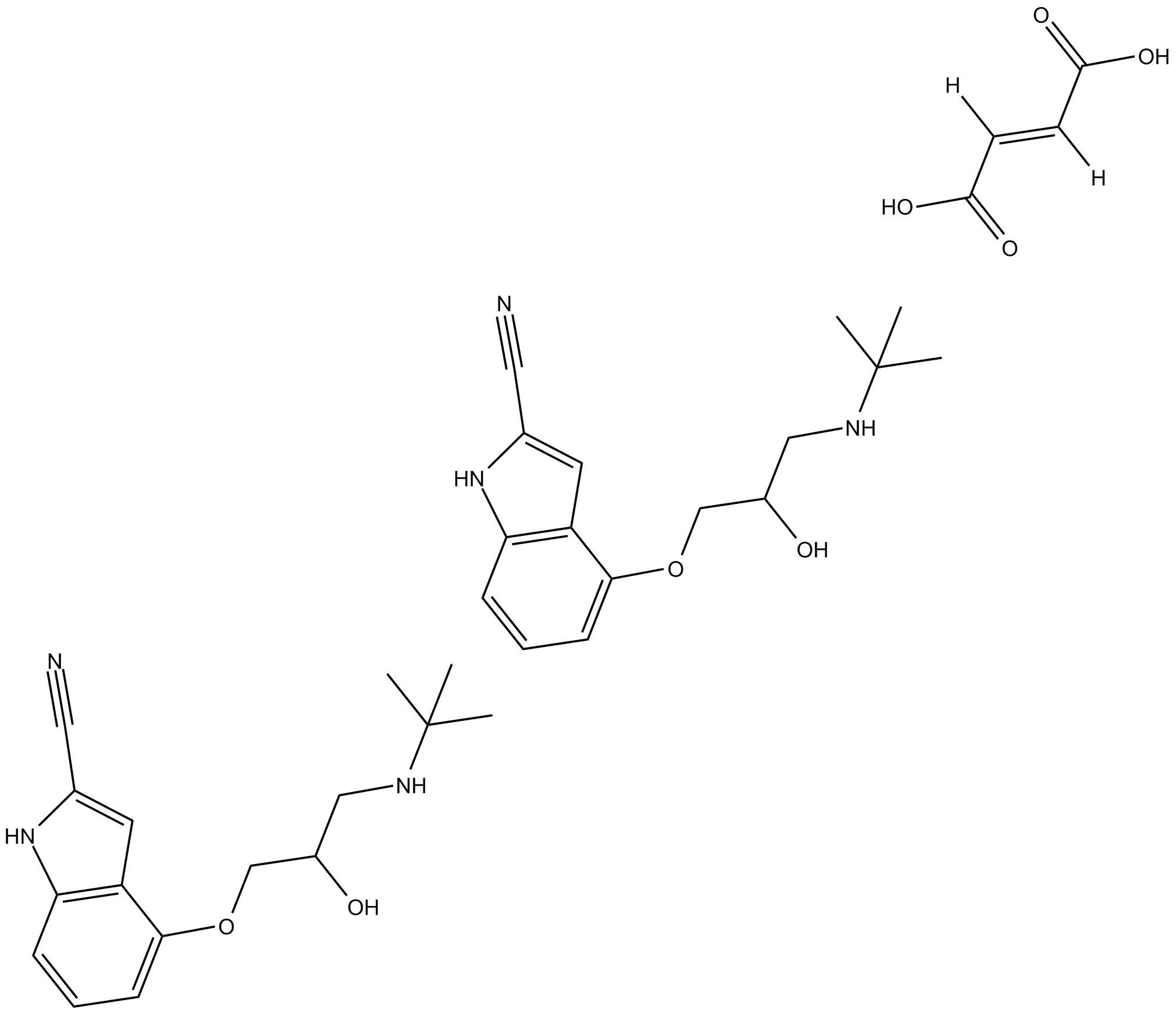 Scientific Chemical Molecular Structure Diagram