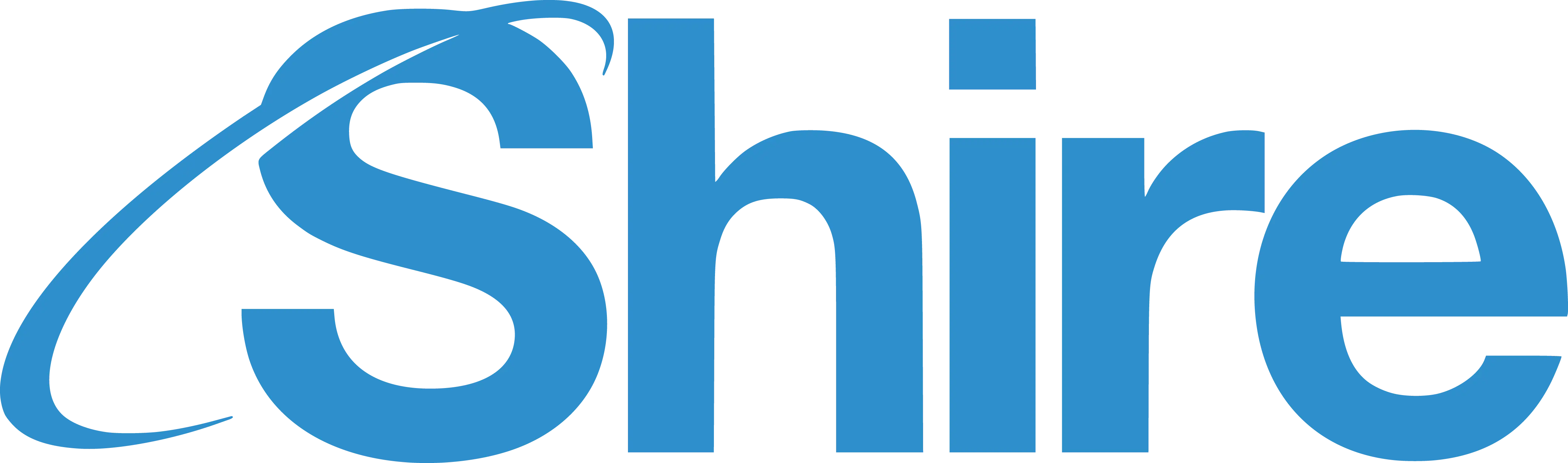 Shire Logo in Blue