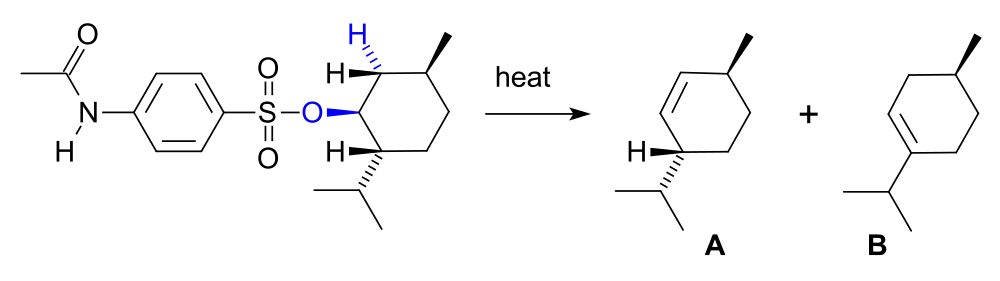 Chemical Reaction Diagram for Organic Chemistry