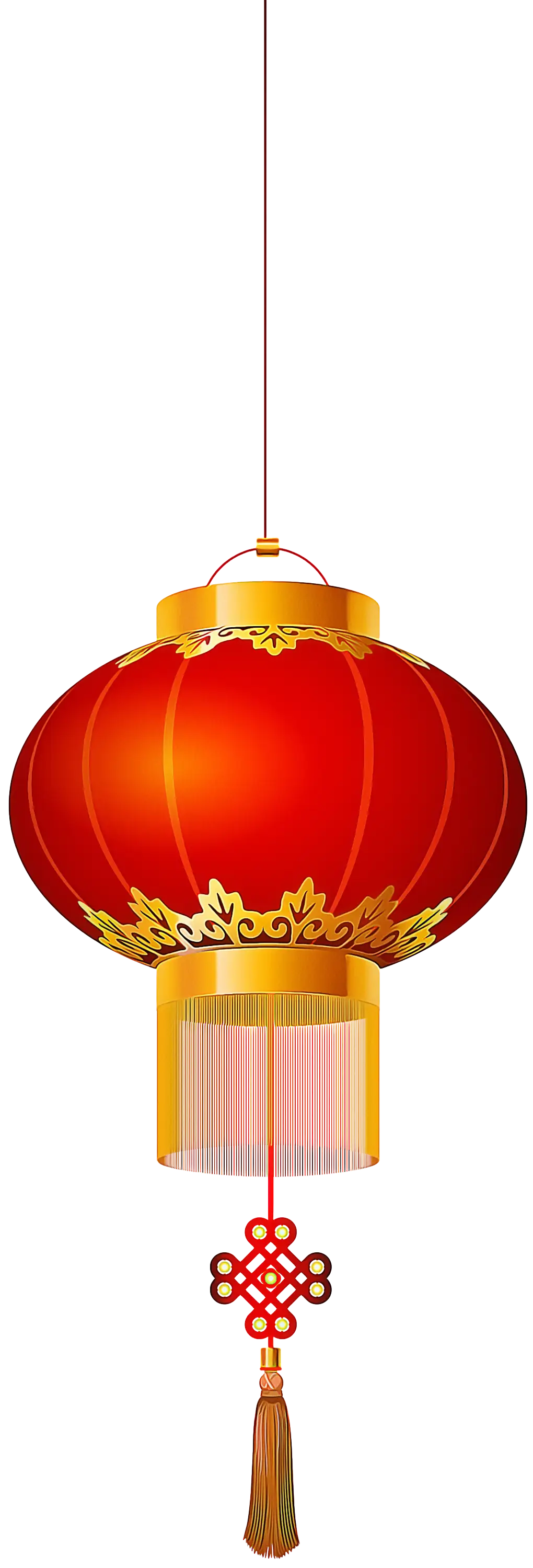Traditional Red Chinese Lantern