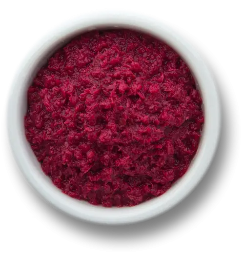 Bowl of Beetroot Paste