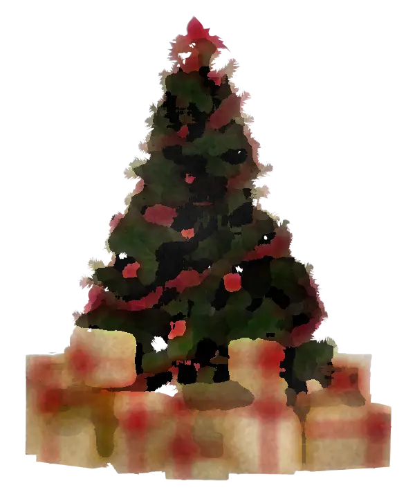 Christmas Tree with Presents