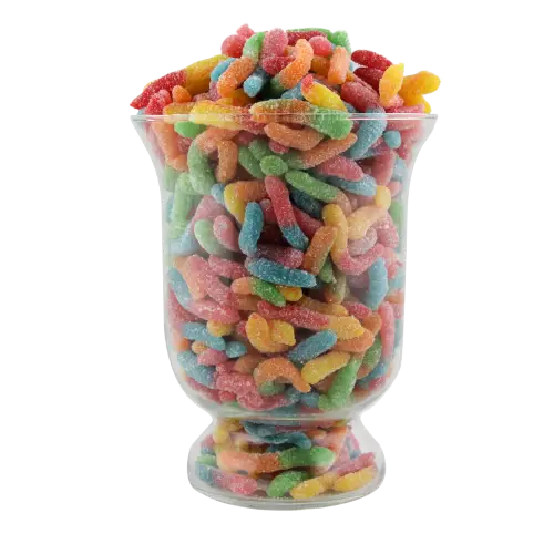 Colorful Gummy Worms
