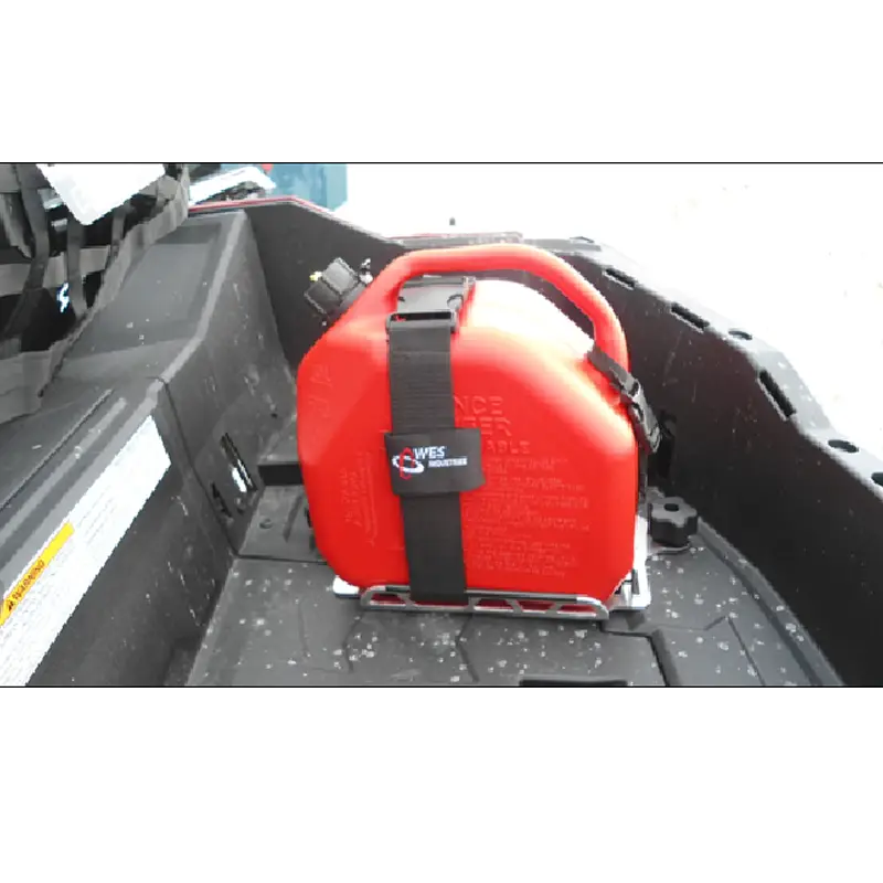 Red Gas Can with Strap