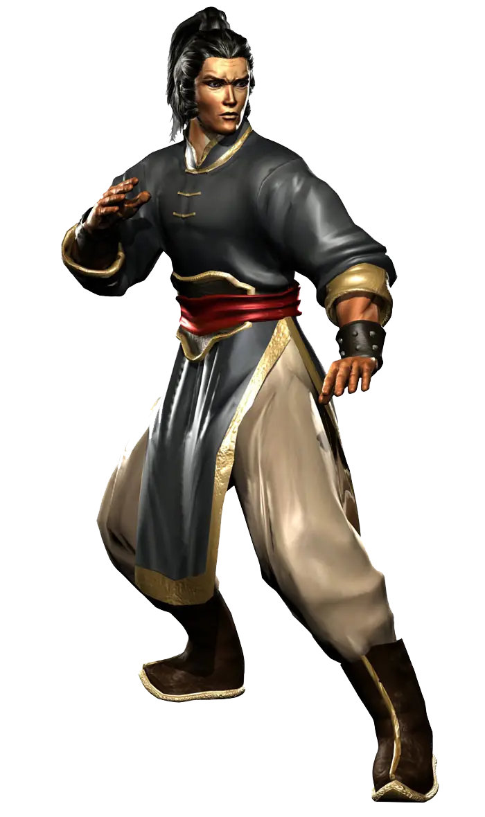 Martial Artist in Fighting Stance