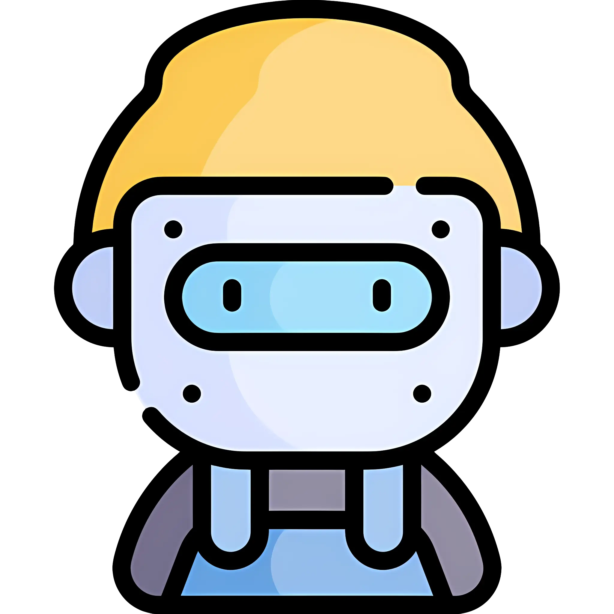 Cute Robot Character