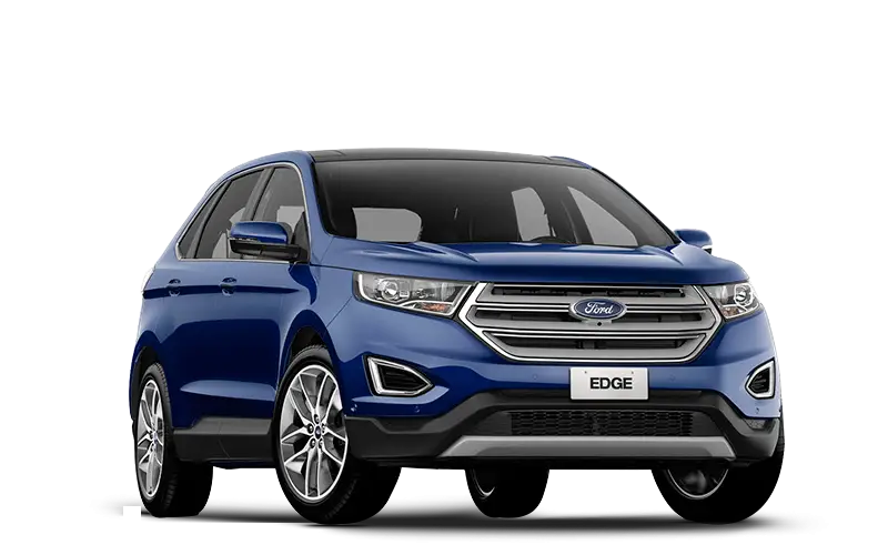 Blue SUV with Stylish Design