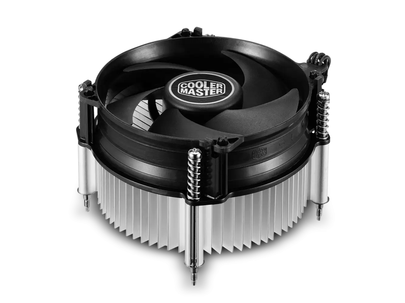 Black and Silver CPU Cooler