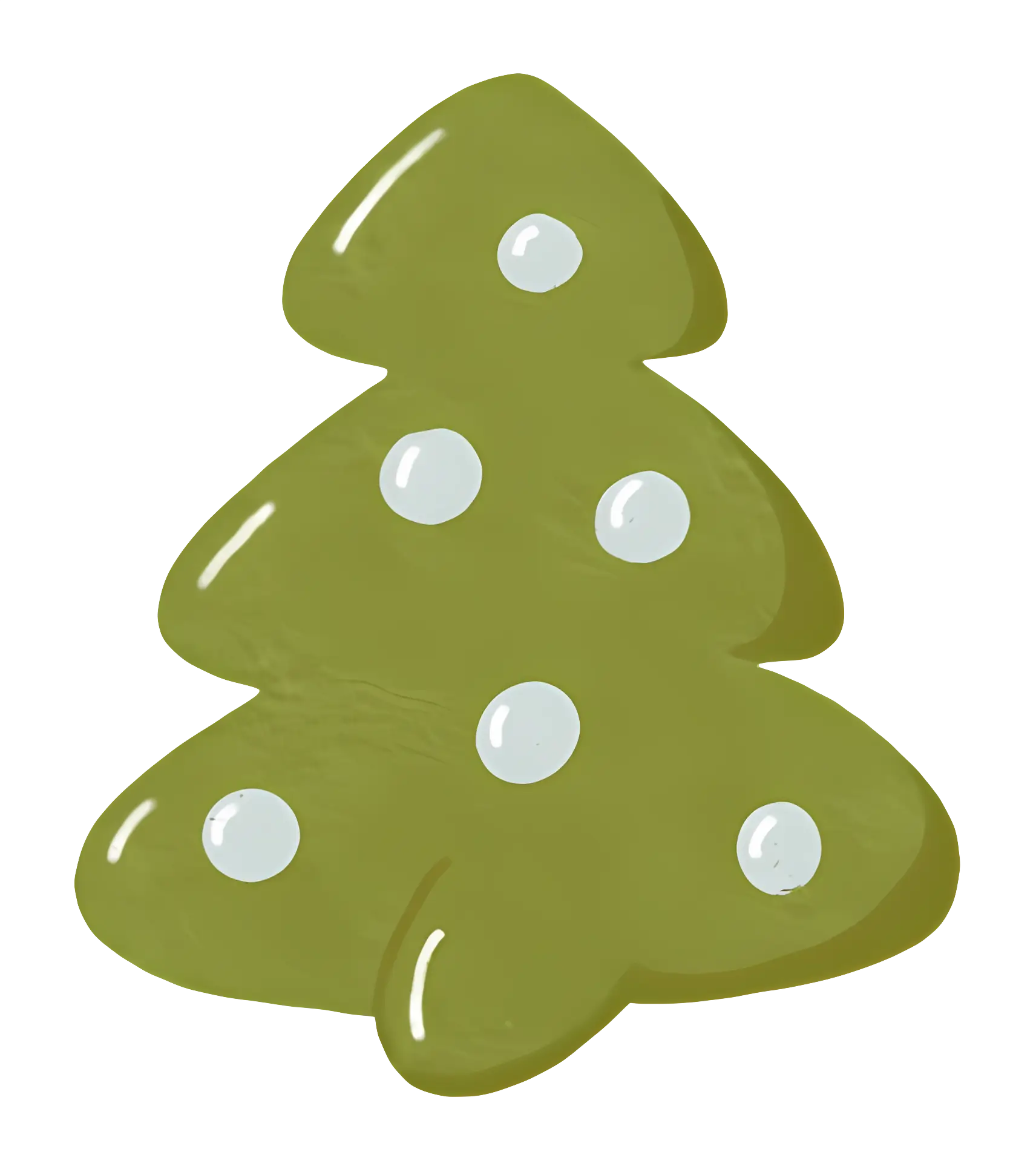 Simple Green Christmas Tree
