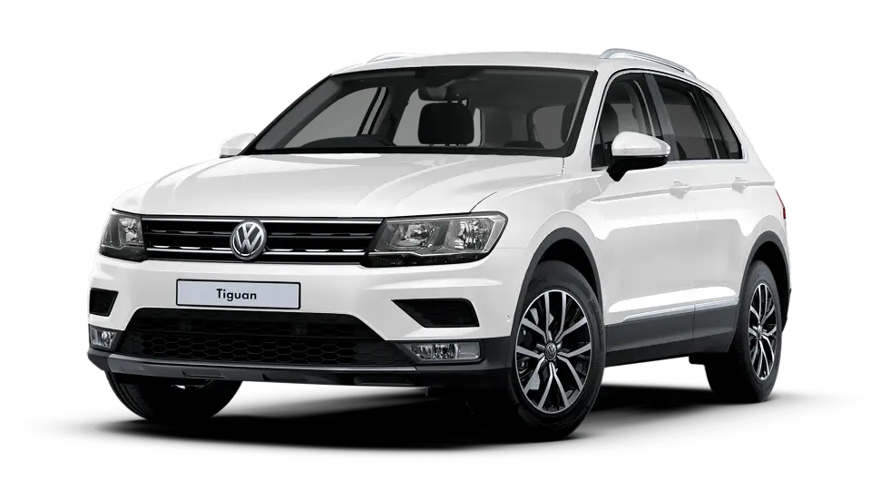 White SUV Car in Modern Design