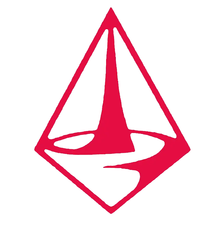 Red Geometric Logo Design