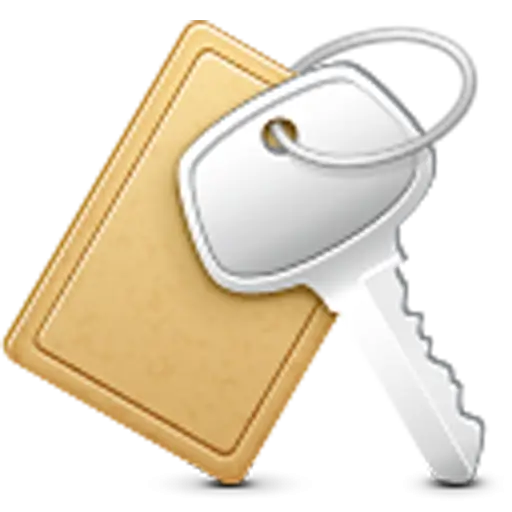 Key and Access Card Icon