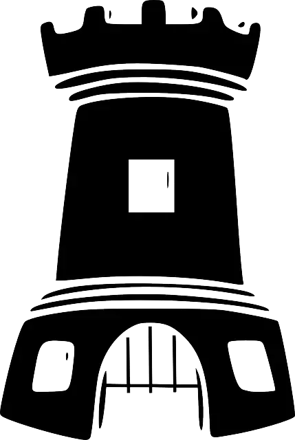 Castle Tower Silhouette