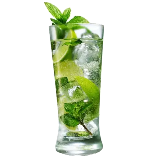 Refreshing Mojito Cocktail with Lime and Mint