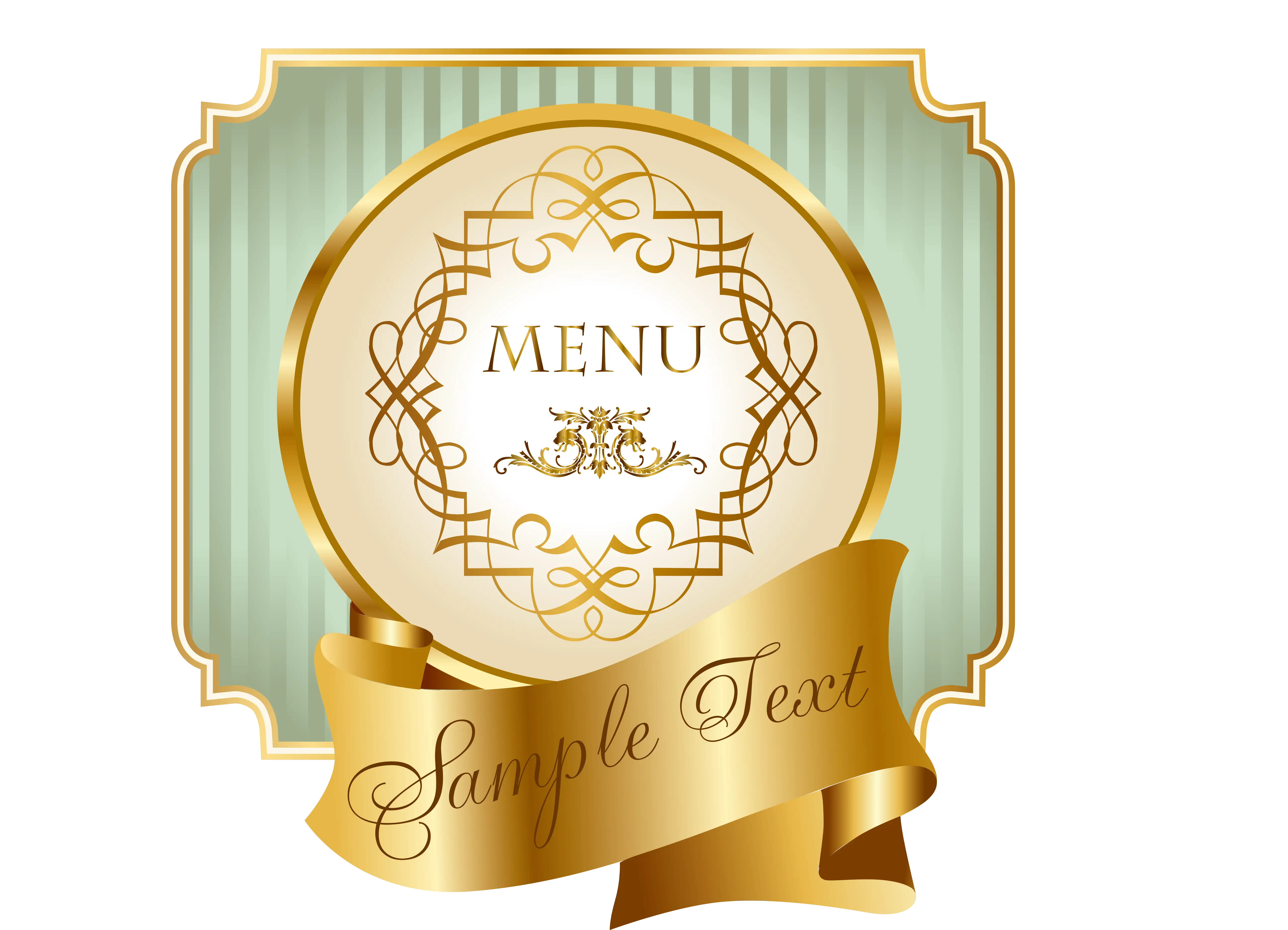 Elegant Menu Design
