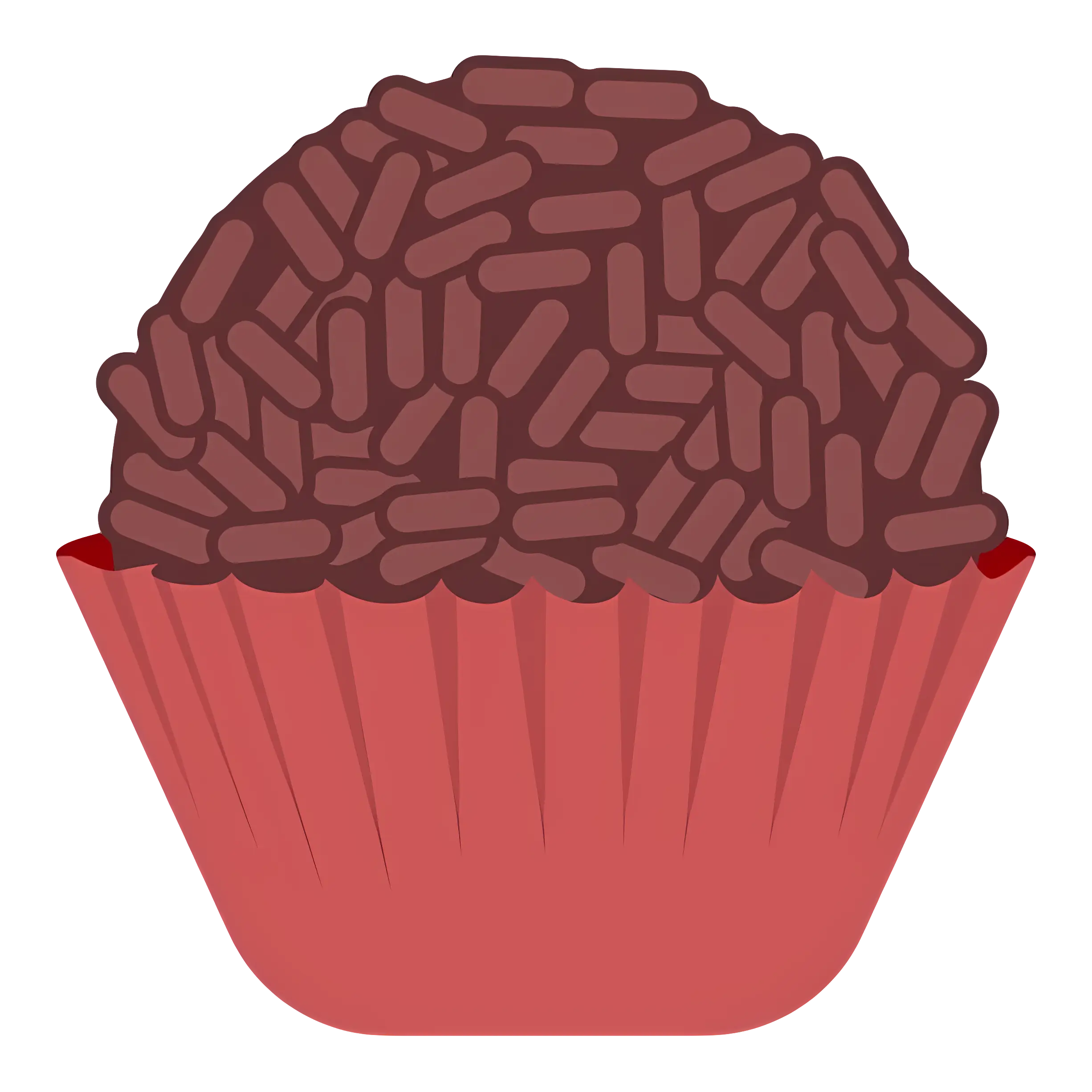 Chocolate Truffle in Red Wrapper
