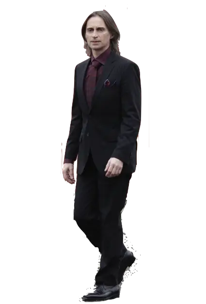 Man in Formal Suit Walking
