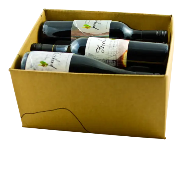 Box of Wine Bottles
