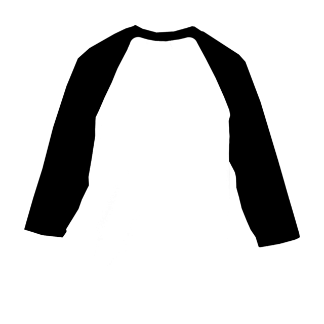 Black Long Sleeve Outline Design