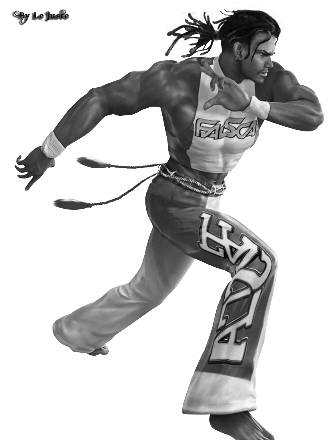 Martial Arts Fighter Character